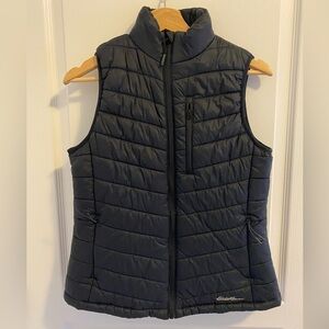 Eddie Bauer Black Puffer Vest